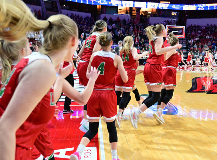 Lincoln Chatham Glenwood Illinois 3A girls basketball championship March 2 2024 Tim Vizer 26357